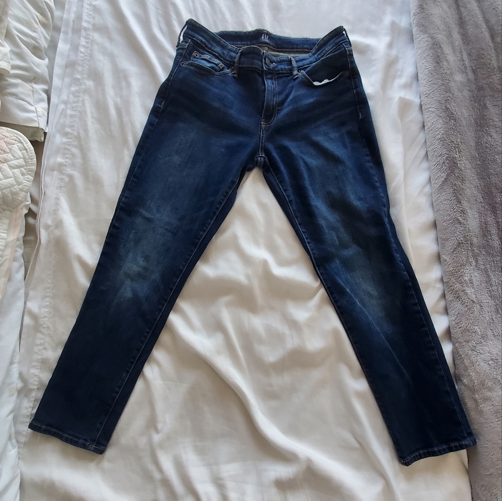 Straight leg jeans